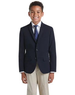 JOE Joseph Abboud Boys Navy Blazer