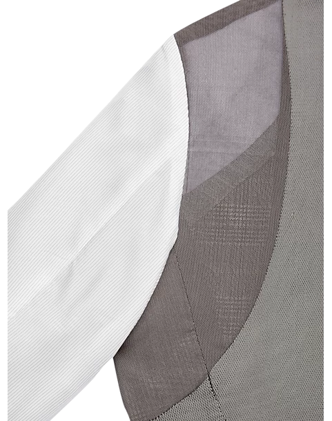 Awearness Kenneth Cole Gray Plaid Slim Fit Sport Coat - Image 4