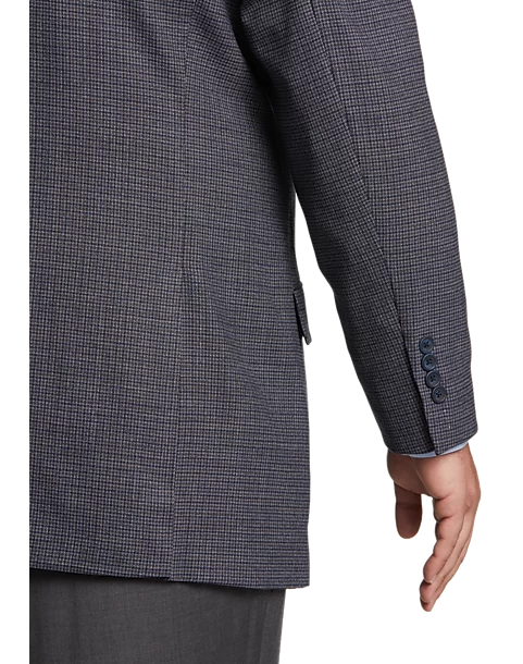 Pronto Uomo Executive Fit Sport Coat, Gray Check - Image 2