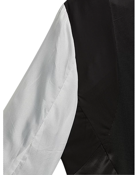 Awearness Kenneth Cole Modern Fit Sport Coat, Black Plaid - Image 4