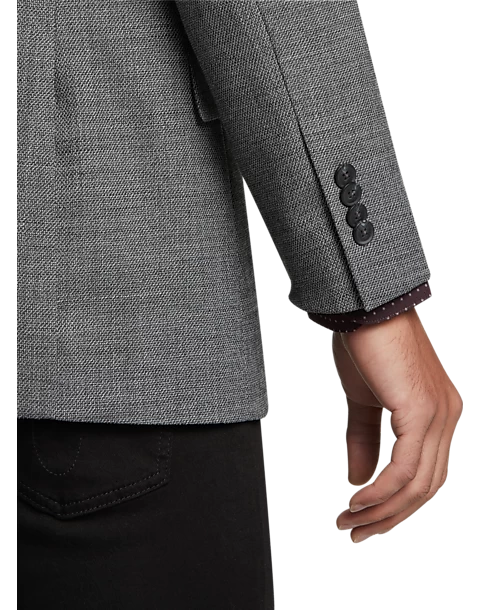 Awearness Kenneth Cole Modern Fit Sport Coat, Gray Tic - Image 2