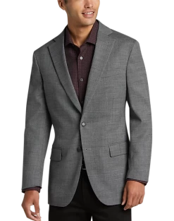 Awearness Kenneth Cole Modern Fit Sport Coat, Gray Tic