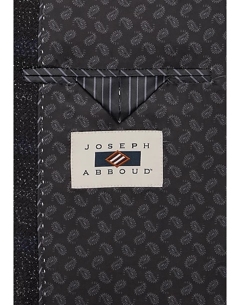 Joseph Abboud Slim Fit Sport Coat, Charcoal Windowpane Plaid - Image 3