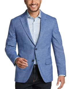 Lauren By Ralph Lauren Classic Fit Sport Coat, Light Blue