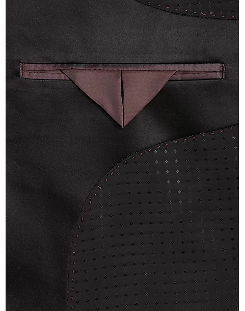 Egara Slim Fit Dinner Jacket, Maroon Floral - Image 3