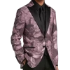 Egara Slim Fit Dinner Jacket Pink Floral