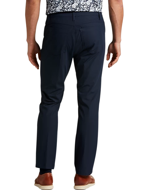 Awearness Kenneth Cole Slim Fit AWEAR-TECH 5-Pocket Tech Pant, Black - Image 2