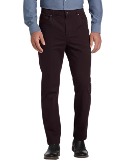 Joseph Abboud Modern Fit Power Stretch 5-Pocket Pants, Navy