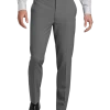 Calvin Klein Jayden Skinny Fit Stretch Dress Pant, Light Gray