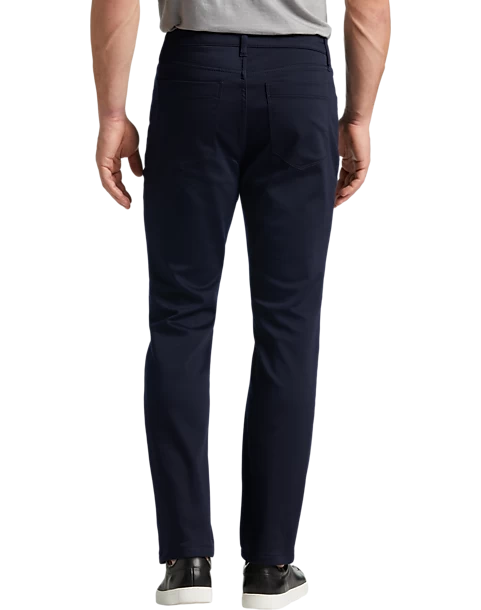 Awearness Kenneth Cole Modern Fit Stretch Waist Pants, Black - Image 2
