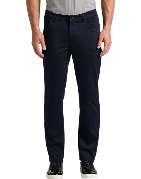 Awearness Kenneth Cole Slim Fit Stretch Waist Pants, Navy