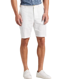 Joseph Abboud Modern Fit Linen Shorts, Natural
