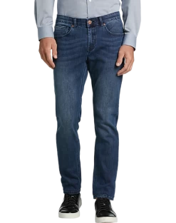 Black Bull Modern Fit 5-Pocket Jeans, Dark Wash