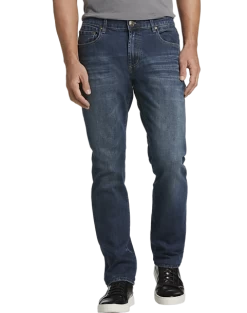 Black Bull Modern Fit 5-Pocket Jeans, Medium Wash