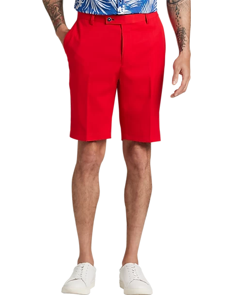 Paisley & Gray Slim Fit Shorts, Navy