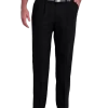 Haggar Cool Right® Performance Flex Classic Fit Pleated-Front Pants, Midnight
