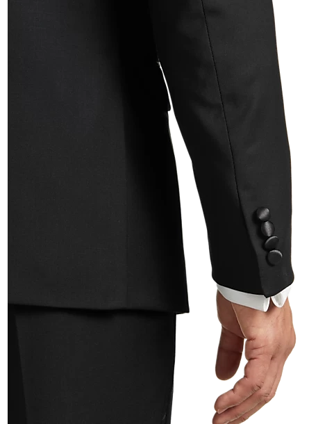 Calvin Klein Extreme Slim Fit Tuxedo Separates Jacket, Black - Image 2