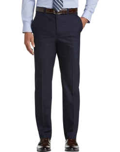 Joseph Abboud Modern Fit Suit Separates Pants, Charcoal Tic