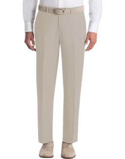 Lauren By Ralph Lauren Classic Fit Linen Suit Separates Pants, Tan