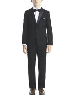 Lauren By Ralph Lauren Boys (Sizes 4-7) Suit Separates Tuxedo Jacket, Black