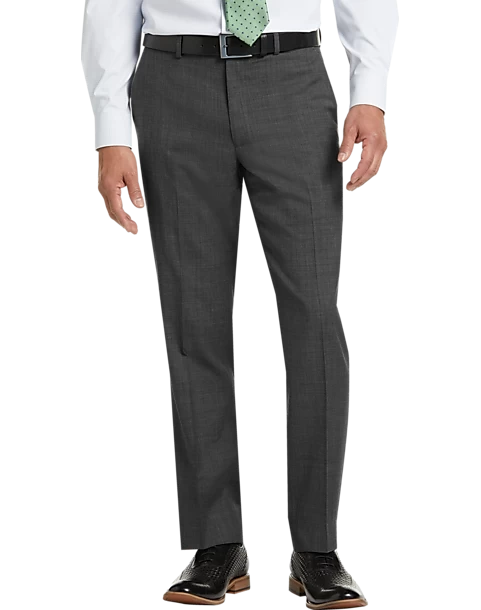 Lauren By Ralph Lauren Classic Fit Suit Separates Pants, Gray Sharkskin