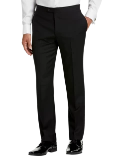 Calvin Klein Slim Fit Tuxedo Separates Slacks, Black