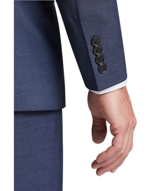 Lauren By Ralph Lauren Classic Fit Suit, Navy Tic - Image 2