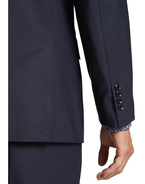 Calvin Klein X-Fit Slim Fit Suit Separates Coat, Charcoal Gray - Image 2