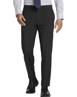 Calvin Klein X-Fit Slim Fit Suit Separates Pants, Charcoal Gray
