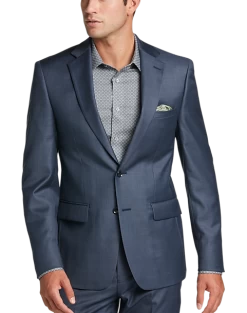 Calvin Klein X-Fit Slim Fit Suit Separates, Gray Sharkskin