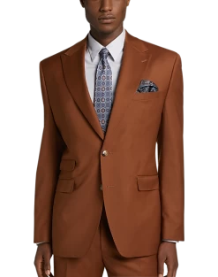 Tayion Classic Fit Suit Separates Coat, Rust