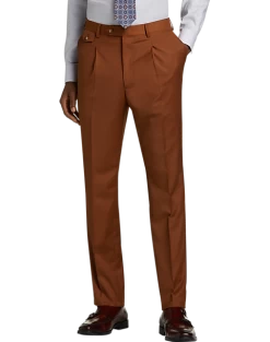 Tayion Classic Fit Suit Separates Pants, Rust