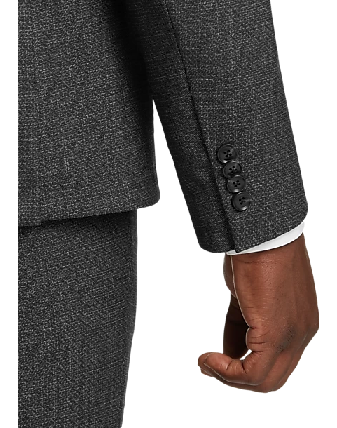 Calvin Klein X-Fit Slim Fit Suit Separates Coat, Charcoal Tic - Image 2