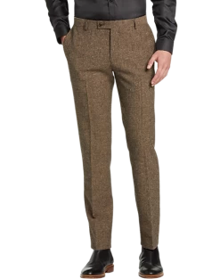Paisley & Gray Slim Fit Suit Separates Pants, Caramel Donegal