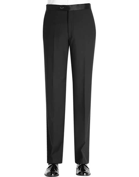 Pronto Uomo Platinum Modern Fit Suit Separates Tuxedo Pants, Black