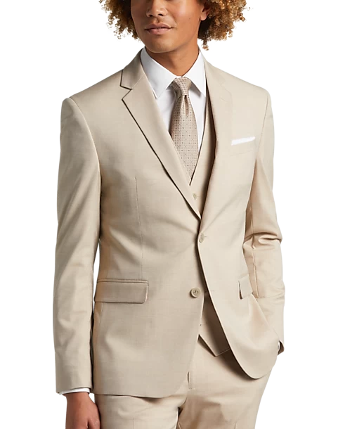 Egara Skinny Fit Notch Lapel Suit Separates Coat, Rose - Image 5