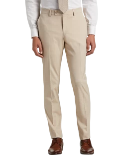 Egara Skinny Fit Suit Separates Pants, Tan