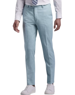 JOE Joseph Abboud Slim Fit Linen Blend Suit Separates Pants, Teal