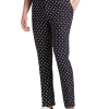 Paisley & Gray Slim Fit Suit Separates Pants, Navy With White Polka Dots