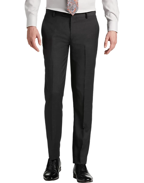 JOE Joseph Abboud Slim Fit Suit Separates Pants, Charcoal Check