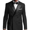 Calvin Klein Slim Fit Peak Lapel Suit Separates Tuxedo Jacket, Black