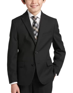 Michael Strahan Boys Suit Separates Jacket, Black