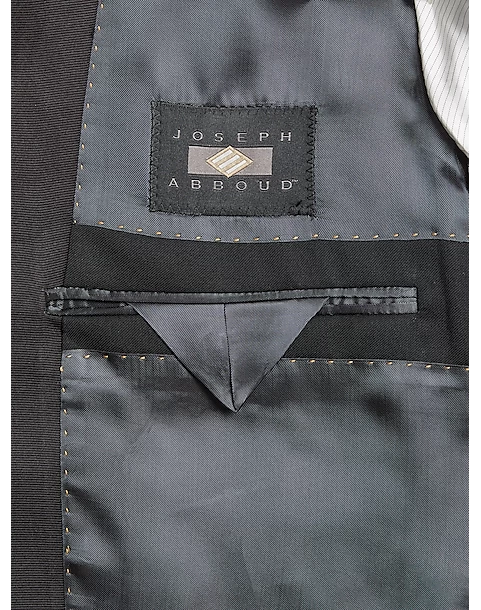 Joseph Abboud Black Label Modern Fit Suit Separates Tuxedo Coat, Black - Image 3
