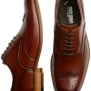 Stacy Adams Dunbar Wingtip Oxfords, Tan