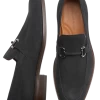 Johnston & Murphy Everett Suede Loafers, Black