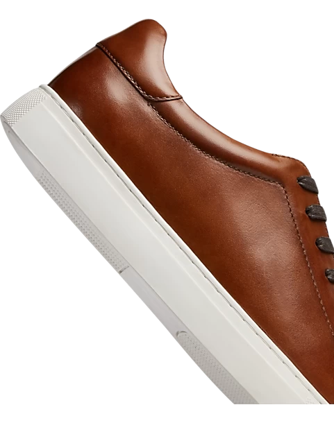 Joseph Abboud Adriano Sneakers, Cognac - Image 3