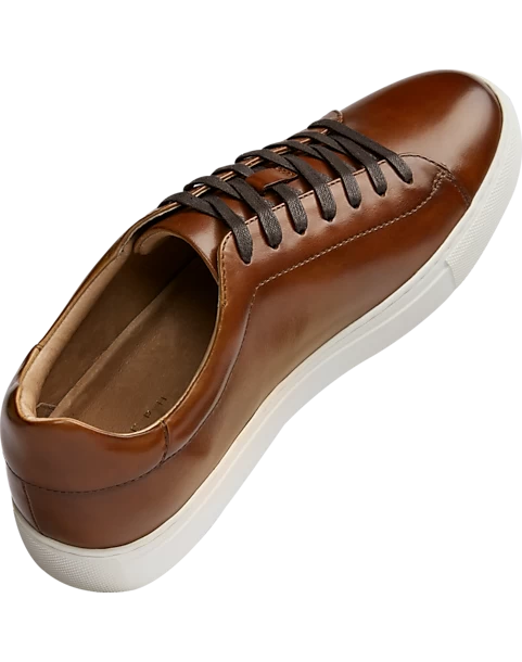 Joseph Abboud Adriano Sneakers, Cognac - Image 6