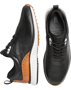 Johnston & Murphy H-1 Luxe Hybrid Golf Sneakers, Black
