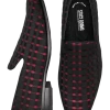 Stacy Adams Stiles Formal Loafers, Red & Black Basketweave