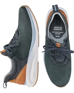 Johnston & Murphy Luxe Hybrid Lace-Up Sneakers, Black